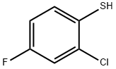 2-氯-4-氟硫代苯酚 结构式