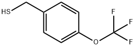4-(三氟甲氧基)苄基硫醇 结构式