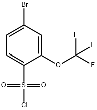 4-Bromo-2-(trifluoromethoxy)benzenesulfonyl chloride