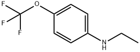 4-(三氟甲氧基)乙基胺基苯 结构式