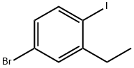 4-溴-2-乙基碘苯 结构式