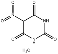 5-NITROHEXAHYDROPYRIMIDINE-2,4,6-TRIONE HYDRATE 结构式