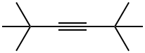 2,2,5,5-TETRAMETHYL-3-HEXYNE 结构式