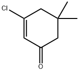 3-氯-5,5-二甲基-2-环己烯-1-酮 结构式