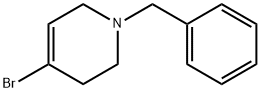 4-溴-1,2,3,6-四氢-1-苯基甲基吡啶 结构式