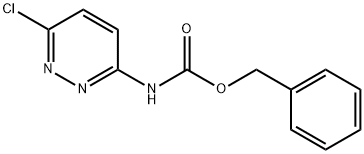 (6-CHLORO-PYRIDAZIN-3-YL)-CARBAMIC ACID BENZYL ESTER 结构式