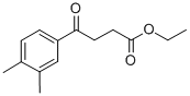 ETHYL 4-(3,4-DIMETHYLPHENYL)-4-OXOBUTYRATE 结构式