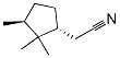 Cyclopentaneacetonitrile, 2,2,3-trimethyl-, (1R-trans)- (9CI) 结构式