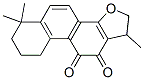 (-)-1,2,6,7,8,9,10,11-Octahydro-1,6,6-trimethylphenanthro[1,2-b]furan-10,11-dione 结构式