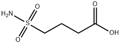 4-磺酰基丁酸 结构式