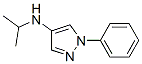 N-Isopropyl-1-phenyl-1H-pyrazol-4-amine 结构式