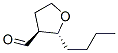 3-Furancarboxaldehyde, 2-butyltetrahydro-, (2R-trans)- (9CI) 结构式