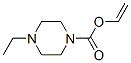 1-Piperazinecarboxylicacid,4-ethyl-,ethenylester(9CI) 结构式