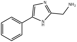 C-(5-PHENYL-1H-IMIDAZOL-2-YL)-METHYLAMINE 结构式