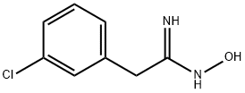 2-(3-氯苯基)-N'-羟基乙脒 结构式