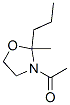 Oxazolidine, 3-acetyl-2-methyl-2-propyl- (9CI) 结构式