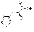 S-2-氯-4咪唑基丙酸 结构式