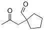 Cyclopentanecarboxaldehyde, 1-(2-oxopropyl)- (9CI) 结构式