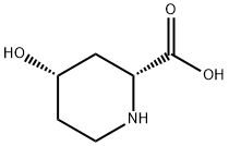 (2R,4S)-4-羟基哌啶-2-羧酸 结构式