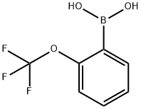 2-(三氟甲氧基)苯硼酸 结构式