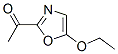 Ethanone, 1-(5-ethoxy-2-oxazolyl)- (9CI) 结构式
