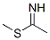 Acetimidothioic acid methyl ester 结构式