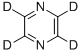 吡嗪-D4 结构式
