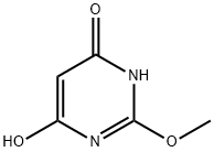 4,6-二羟基-2-甲氧基嘧啶 结构式