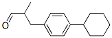 3-(4-cyclohexylphenyl)-2-methyl-propanal 结构式