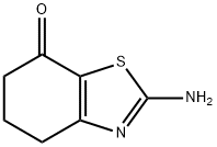 2-氨基-5,6-二氢-4H-苯并噻唑-7-酮 结构式