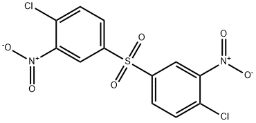 二[4-氯-3-硝基苯]砜 结构式