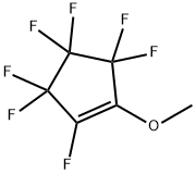 1,3,3,4,4,5,5-Heptafluoro-2-methoxy-1-cyclopentene 结构式