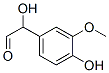 羟基(4-羟基-3-甲氧基苯基)乙醛 结构式