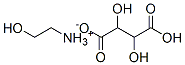 (2-hydroxyethyl)ammonium hydrogen tartrate 结构式