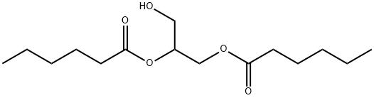 1,2-dihexanoylglycerol 结构式