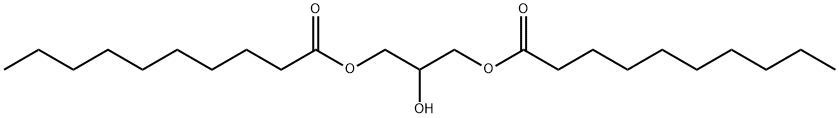 1,3-二癸酸甘油酯 结构式
