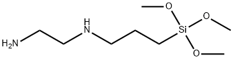 N-(2-氨乙基)-3-氨丙基三甲氧基硅烷 结构式