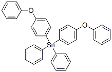 Bis(p-phenoxyphenyl)diphenylstannane 结构式