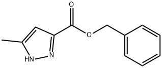 benzyl 5-Methyl-1H-pyrazole-3-carboxylate 结构式