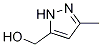 (3-甲基-1H-吡唑-5-基)甲醇 结构式