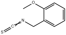 2-甲氧基异硫氰酸苄酯 结构式