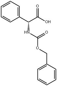 苄氧羰酰基苯甘氨酸 结构式