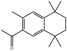 1-(5,6,7,8-tetrahydro-3,5,5,8,8-pentamethyl-2-naphthyl)ethan-1-one  结构式