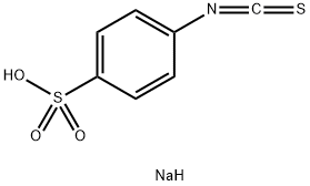 异硫氰酸4-磺苯基酯钠盐 结构式