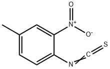 4-甲基-2-硝基异硫氰酸苯酯 结构式