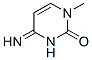 2(1H)-Pyrimidinone,3,4-dihydro-4-imino-1-methyl-,(4E)-(9CI) 结构式