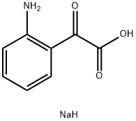 SODIUM 2-(2-AMINOPHENYL)-2-OXOACETATE 结构式