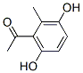 Ethanone, 1-(3,6-dihydroxy-2-methylphenyl)- (9CI) 结构式