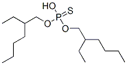 O,O-bis(2-ethylhexyl) hydrogen thiophosphate 结构式