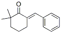 2-Benzylidene-6,6-dimethylcyclohexanone 结构式